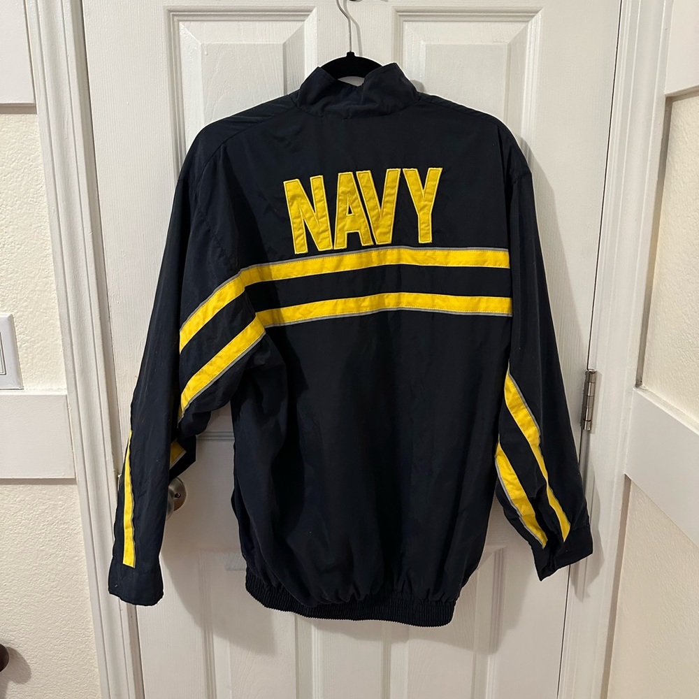 Us Navy Men’s Mesh Zip Up Jacket sz S
